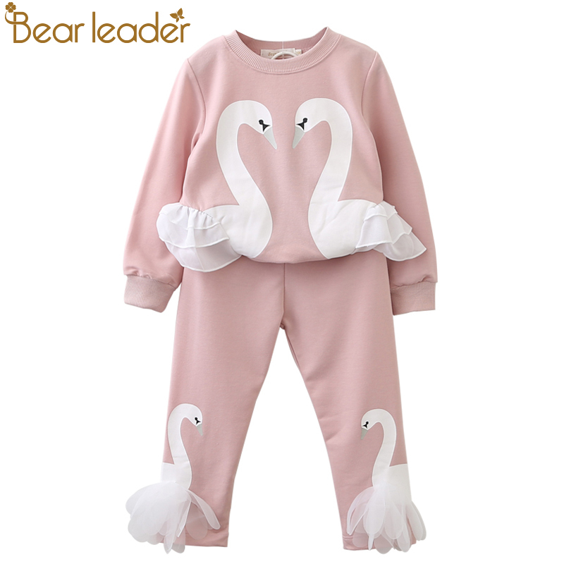 Spring Winter Girls Clothes 2pcs Set Christmas Outfit Kids Tracksuit Suit For Clothing Sets 210429