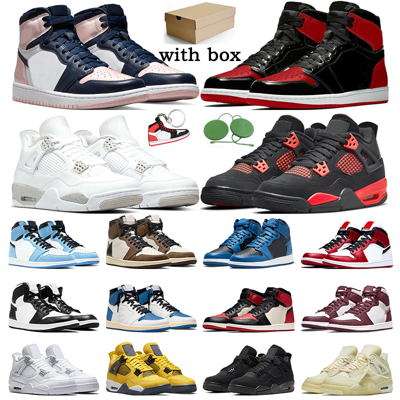 1 4 basketball shoes jumpman 1s Atmosphere Bred Patent Marina Blue Chichago 4s Red Thunder Lightning Sail Black Cat mens trainers sports sneakers, #37 university blue
1 4 basketball shoes jumpman 1s Atmosphere Bred Patent Marina Blue Chichago 4s Red Thunder Lightning Sail Black Cat mens trainers sports sneakers, #37 university blue