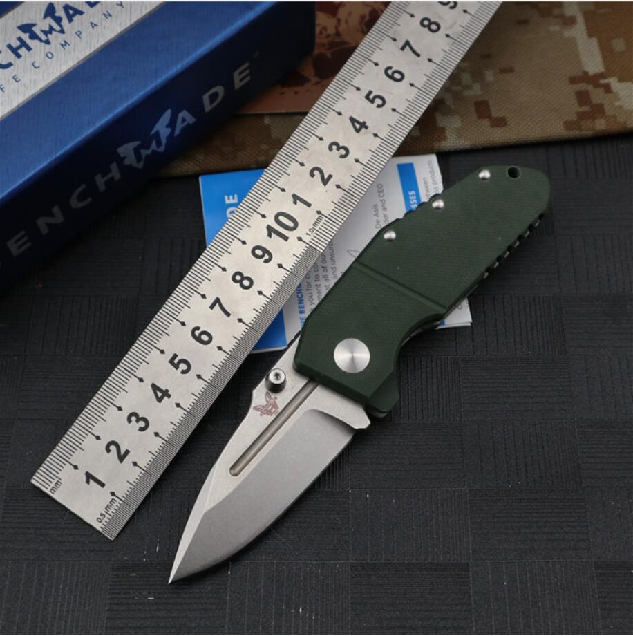 Butterfly Benchmade BM 755 folding knife m390 blade titanium alloy&Green G10 outdoor tactical knife bm940 bm485 bm535 Pocket Survival Knife
Butterfly Benchmade BM 755 folding knife m390 blade titanium alloy&Green G10 outdoor tactical knife bm940 bm485 bm535 Pocket Survival Knife