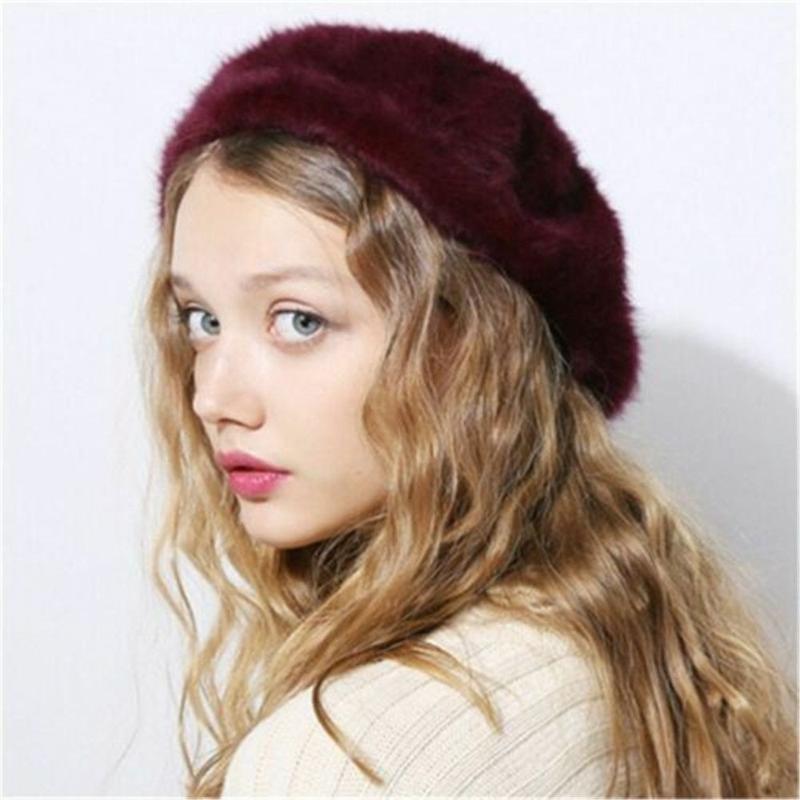 Berets Fashion Adjustable Vintage Faux Fur Warm Wool Beret Hat French Artist Cap Painter, Beige
Berets Fashion Adjustable Vintage Faux Fur Warm Wool Beret Hat French Artist Cap Painter, Beige