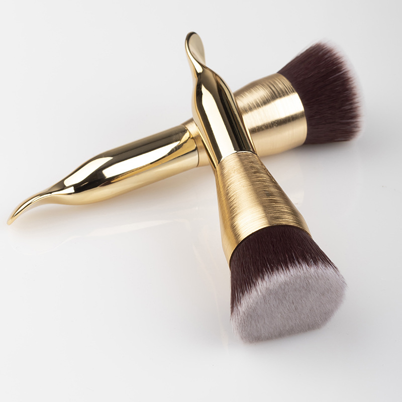 TT-Series Bamboo Makeup Brushes for Foundation Blush Powder Contour Highlight Eye Shadow Brow Liner - Soft Synthetic Flawless Finish Beauty Cosmetics 