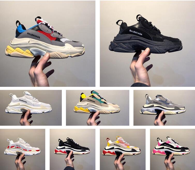 2021 Designer Triple S Shoes Clear Bubble Midsole Men Women Green Black White Triple-S BALENCIAGA 17FW old Sneakers Trainer Increasing Leath
2021 Designer Triple S Shoes Clear Bubble Midsole Men Women Green Black White Triple-S BALENCIAGA 17FW old Sneakers Trainer Increasing Leath