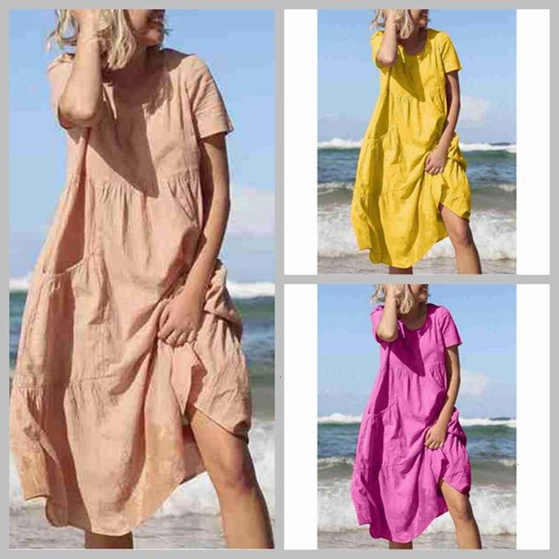 fashion Dresses Women's Casual round neck oversized dress with large swing pockets 11856, Pink
fashion Dresses Women's Casual round neck oversized dress with large swing pockets 11856, Pink