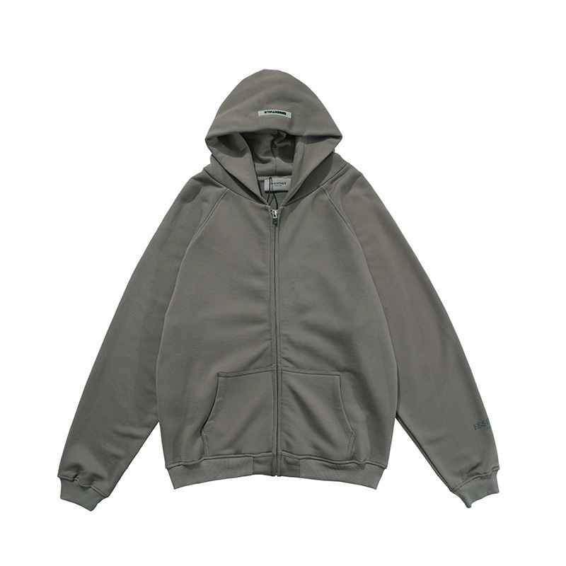 2020 new leisure fashion brand fog essentials casual zipper hooded sweater with back printing BIXU, Black
2020 new leisure fashion brand fog essentials casual zipper hooded sweater with back printing BIXU, Black