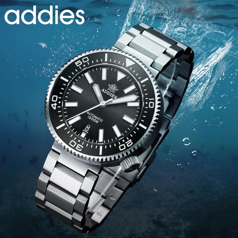 Wristwatches Addiesdive Automatic Watches 1000m Waterproof Mechanical Wristwatch BGW9 Luminous Sapphire Crystal Ceramic Bezel Diver Watch Me, Steel 5 logo
Wristwatches Addiesdive Automatic Watches 1000m Waterproof Mechanical Wristwatch BGW9 Luminous Sapphire Crystal Ceramic Bezel Diver Watch Me, Steel 5 logo