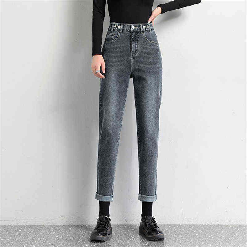 Vintage Loose Boyfriend | High-Waisted Carrot Mom Jeans For Women