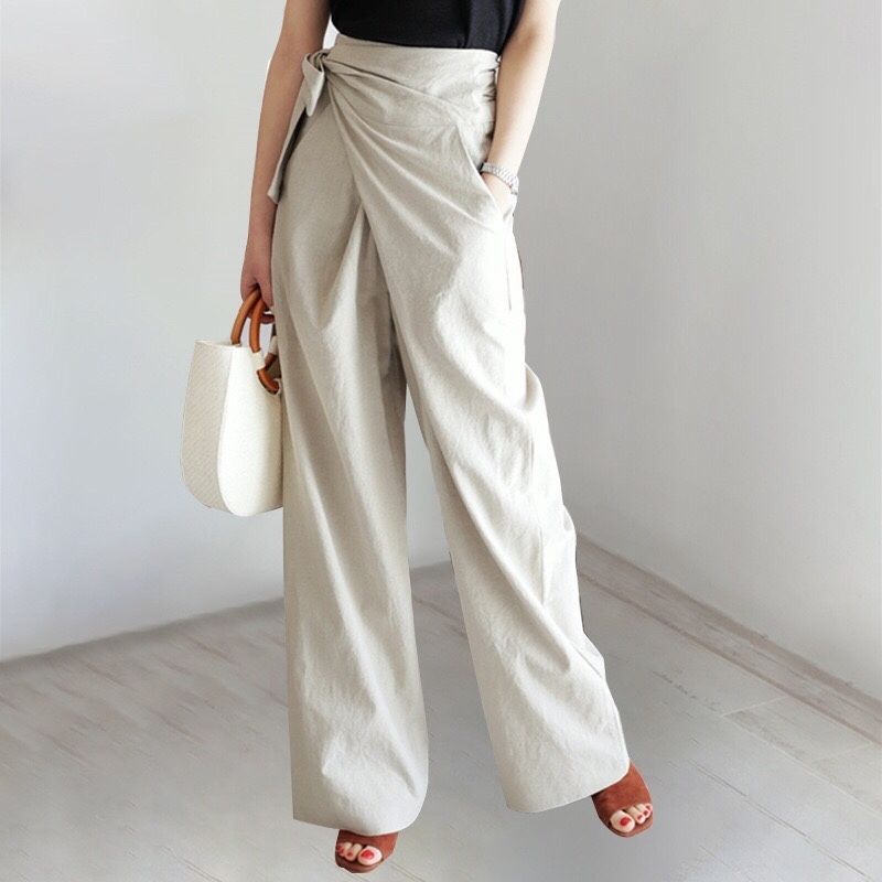 Casual Korea Chic Trousers For Women High Waist Solid Lace Up Bow Wide Leg Pants Spring Fashion Clothing 210520, Photo color
Casual Korea Chic Trousers For Women High Waist Solid Lace Up Bow Wide Leg Pants Spring Fashion Clothing 210520, Photo color