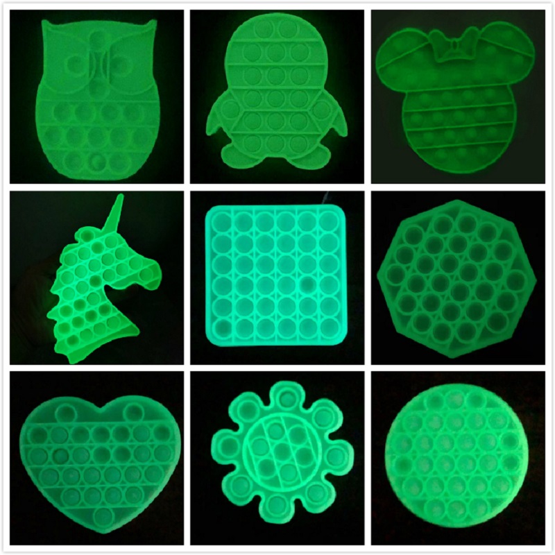 Unzip Toys Glow In The Dark Popit Pop it Fidget Silicone Anti Stress Relief Luminous Toy Push Pops Bubble
Unzip Toys Glow In The Dark Popit Pop it Fidget Silicone Anti Stress Relief Luminous Toy Push Pops Bubble