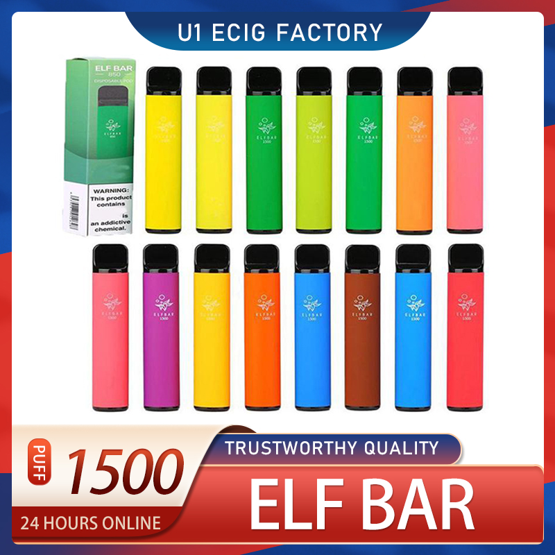 ELF Bar 1500 Puffs E Cigarette Disposable Pod Device 1500Puffs 850mAh Battey 4.8ml Pods Cartridge Vapes Kit disposables 16 Colors Strength Vs Puff Plus Flow Lux
ELF Bar 1500 Puffs E Cigarette Disposable Pod Device 1500Puffs 850mAh Battey 4.8ml Pods Cartridge Vapes Kit disposables 16 Colors Strength Vs Puff Plus Flow Lux