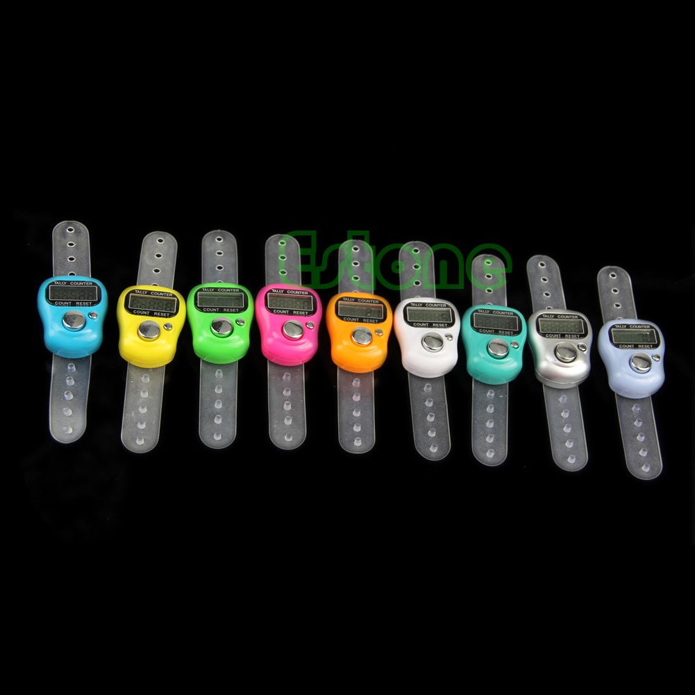 Stitch Marker En Rij Counter Lcd Electronic Digit Teller 40JA