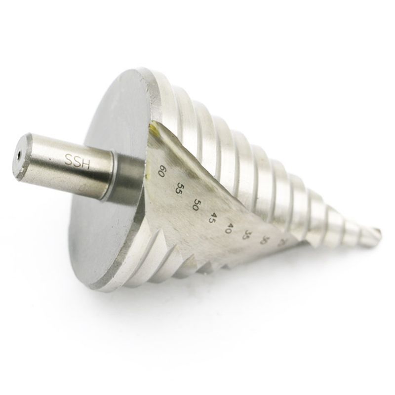 6-60mm Pagoda Stap Cone Boor HSS Spiral Digged Spaces Hole Cutter Tool 83XA