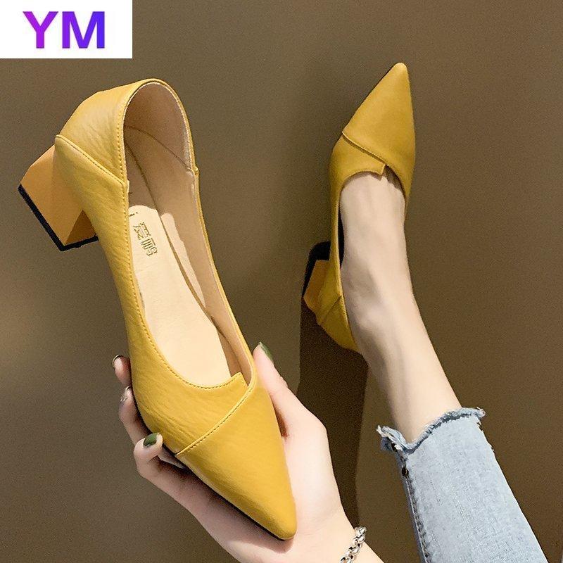 Dress Shoes Women Pumps Pu Leather Pointed Toe Slip On Daily Casual Office Square Heels For Sexy High Zapatos De Mujer, Black
Dress Shoes Women Pumps Pu Leather Pointed Toe Slip On Daily Casual Office Square Heels For Sexy High Zapatos De Mujer, Black