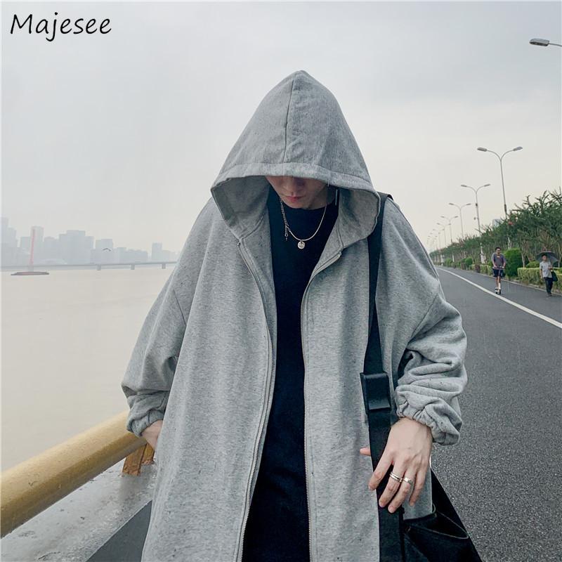 Men's Jackets Hooded Men Loose Zipper Oversize Males Casual Simple Solid Outerwear Korean Style Students All-match Coats Streetwear BF, Black;brown
Men's Jackets Hooded Men Loose Zipper Oversize Males Casual Simple Solid Outerwear Korean Style Students All-match Coats Streetwear BF, Black;brown