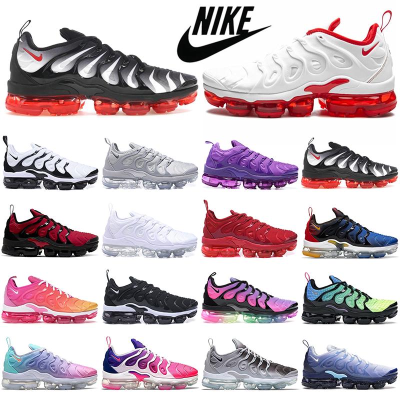 Air Vpormax TN Plus Tns Mens Womens Running Shoes Moc Fly Knit Flynit Triple Black White Laceless Purple Spider Web Red Blue Men Women Sport
Air Vpormax TN Plus Tns Mens Womens Running Shoes Moc Fly Knit Flynit Triple Black White Laceless Purple Spider Web Red Blue Men Women Sport