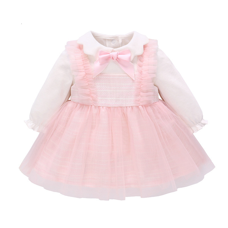 Girl's Vlinder Dresses Girl Birthday Dress Newborn Baby Clothes Long Sleeves & T Shirt 2pcs Sets -5T 1027, Pink
Girl's Vlinder Dresses Girl Birthday Dress Newborn Baby Clothes Long Sleeves & T Shirt 2pcs Sets -5T 1027, Pink