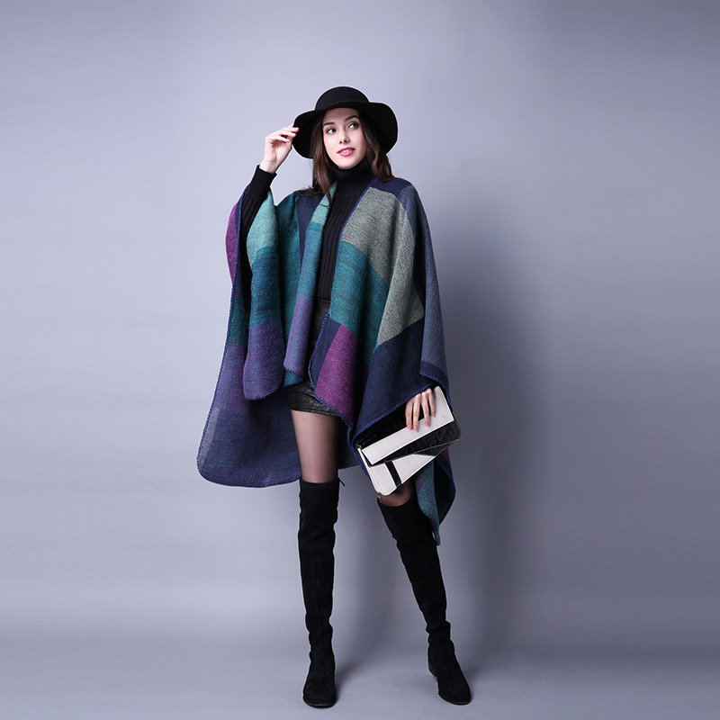 Soft Woman Grid Scarf Fashion Warm Winter Shawls Outdoor Travel Ladies Wool Cloak Christmas Party Cape LT-TTA1254
Soft Woman Grid Scarf Fashion Warm Winter Shawls Outdoor Travel Ladies Wool Cloak Christmas Party Cape LT-TTA1254