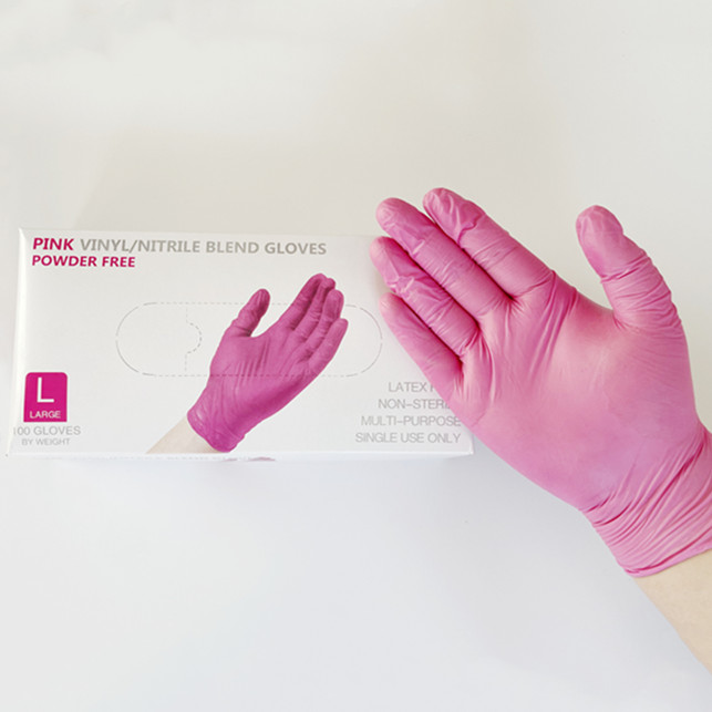 Disposable Gloves vinyl nitrile blend powder free examination safety glove manufacturers exam gloves
Disposable Gloves vinyl nitrile blend powder free examination safety glove manufacturers exam gloves