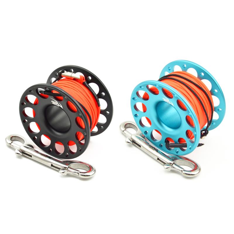 Pool & Accessories 15m 30m Scuba Diving POM Plastic Spool Finger Reel With Stainless Steel Double Ended Hook SMB Equipment Cave Dive 
Pool & Accessories 15m 30m Scuba Diving POM Plastic Spool Finger Reel With Stainless Steel Double Ended Hook SMB Equipment Cave Dive
