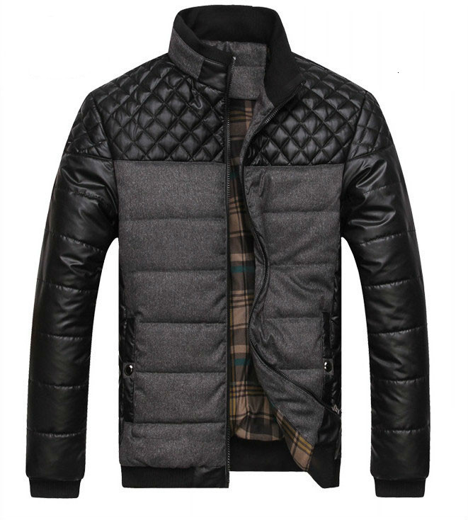 Men's Down & Parkas Winter Spring Thick Jackets and Coats Patchwork Designer Fashion Mens Cotton Warm Outerwear 5U05, Black
Men's Down & Parkas Winter Spring Thick Jackets and Coats Patchwork Designer Fashion Mens Cotton Warm Outerwear 5U05, Black