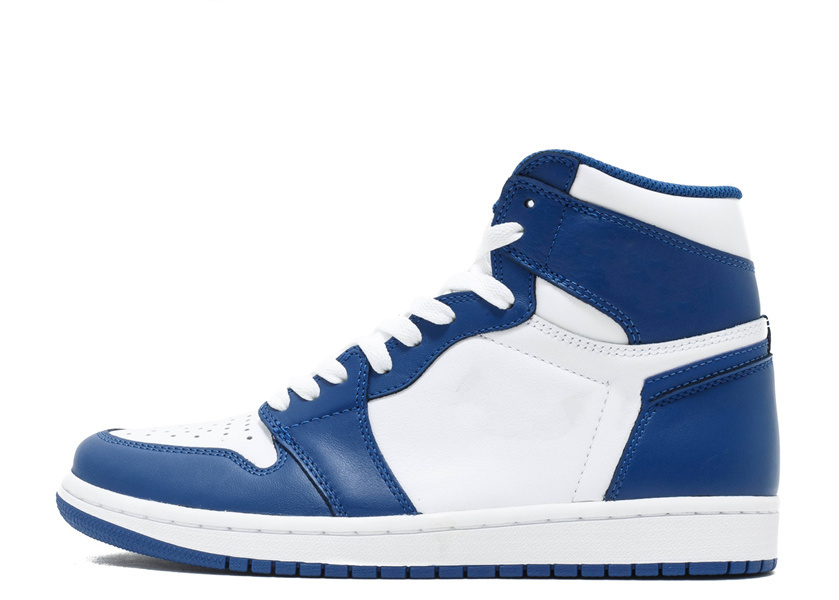 Mens Jumpman 1 High OG White Storm Blue Basketball Shoes Top Quality 1s Sports Sneakers Size Ship With
Mens Jumpman 1 High OG White Storm Blue Basketball Shoes Top Quality 1s Sports Sneakers Size Ship With