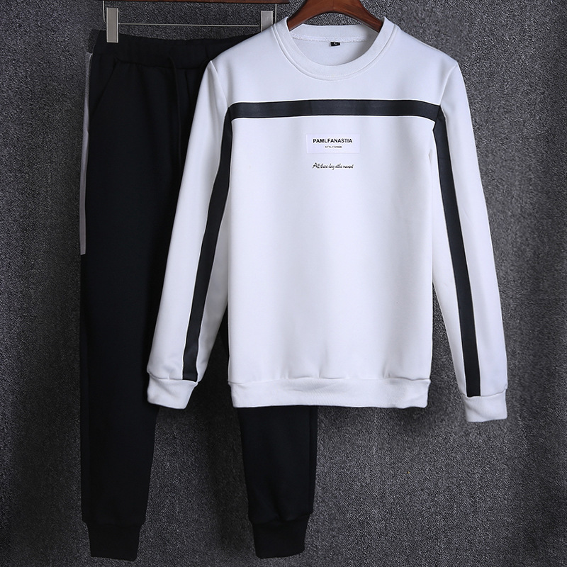 men's tracksuits male sports ensemble, autumn fashion , set up with two pieces, sweatshirt + sweatpants, casual, sweater, clothes fc1o, Gray
men's tracksuits male sports ensemble, autumn fashion , set up with two pieces, sweatshirt + sweatpants, casual, sweater, clothes fc1o, Gray