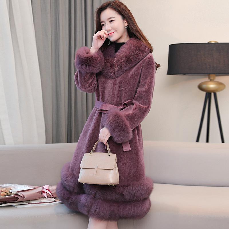 Women's Fur & Faux Real Lamb Coat Mid-Length Collar 2021 Winter Fashion Jacket Slim Fit Warm Parka Overcoat, Black
Women's Fur & Faux Real Lamb Coat Mid-Length Collar 2021 Winter Fashion Jacket Slim Fit Warm Parka Overcoat, Black