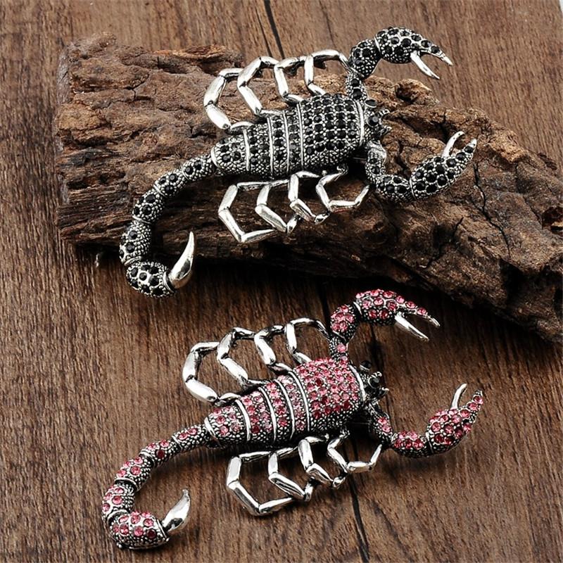 Pins, Brooches 1 PCS Vintage Funny Micro Inlay Crystal Scorpio Brooch For Women Men Cool Punk Suit Cloth Accessories Alloy Pin Jewelry, Gray
Pins, Brooches 1 PCS Vintage Funny Micro Inlay Crystal Scorpio Brooch For Women Men Cool Punk Suit Cloth Accessories Alloy Pin Jewelry, Gray