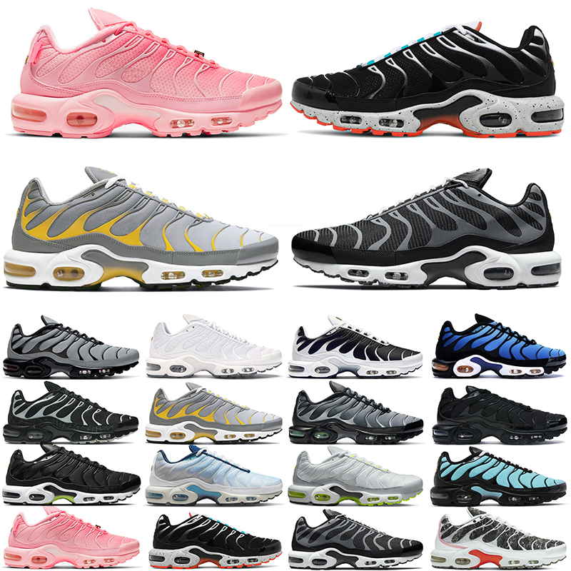 tn plus men women running shoes triple Black Aquamarine white Atlanta Crater Psychic Blue Volt Grey Yellow mens trainers outdoor sports sneakers size 36-45
tn plus men women running shoes triple Black Aquamarine white Atlanta Crater Psychic Blue Volt Grey Yellow mens trainers outdoor sports sneakers size 36-45
