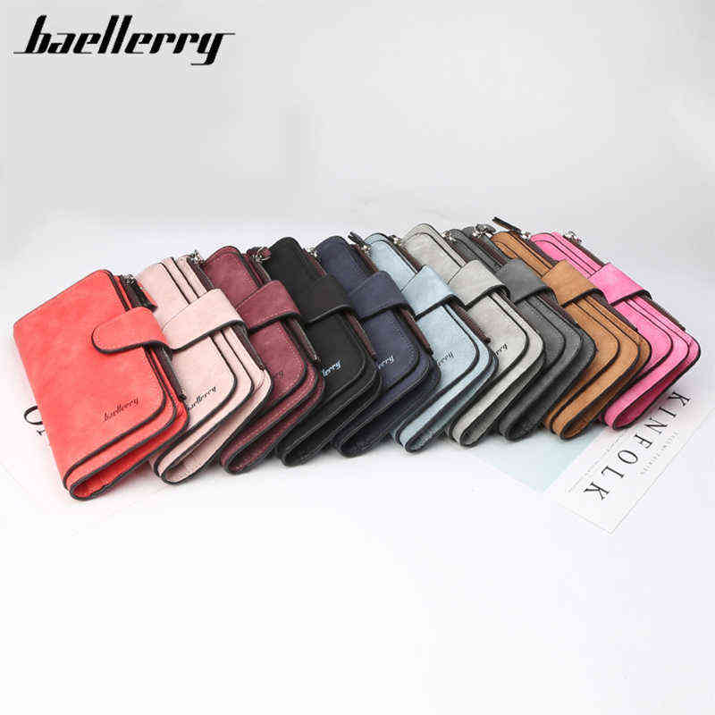 Wallets Baellerry Women Leather Casual Luxury Card Holder Clutch Bag Zipper Pocket Hasp Female Purse Ladies 1122, B-dark pink
Wallets Baellerry Women Leather Casual Luxury Card Holder Clutch Bag Zipper Pocket Hasp Female Purse Ladies 1122, B-dark pink