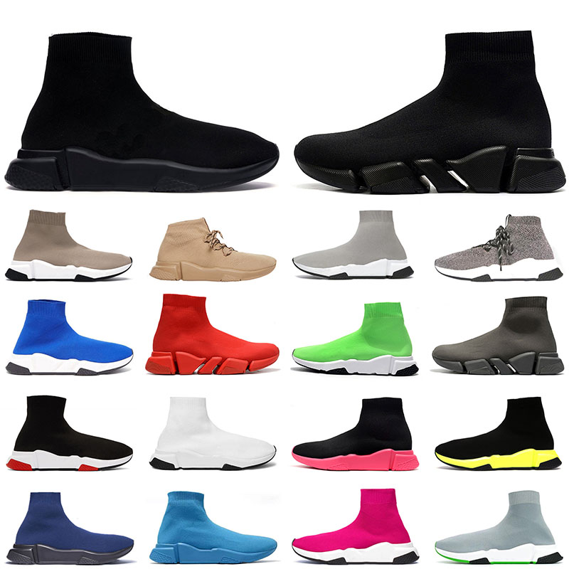 2021 Knit Sock Designer men women Speed Casual Shoes top quality Graffiti 2.0 Lace up Clear Black Triple White Sole Solid Trainer Fashion Ba
2021 Knit Sock Designer men women Speed Casual Shoes top quality Graffiti 2.0 Lace up Clear Black Triple White Sole Solid Trainer Fashion Ba