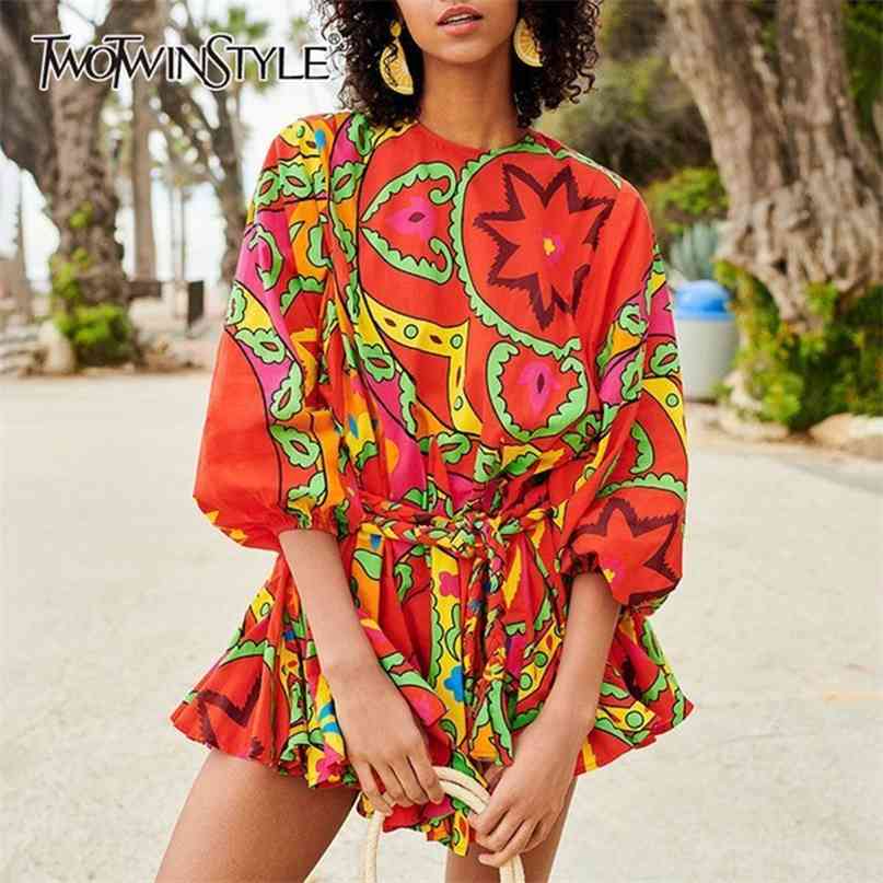 Vintage Print Dress Female O Neck Long Sleeve Bandage High Waist Pleated Dresses Women Spring Fashion Clothes 210520, Print6
Vintage Print Dress Female O Neck Long Sleeve Bandage High Waist Pleated Dresses Women Spring Fashion Clothes 210520, Print6