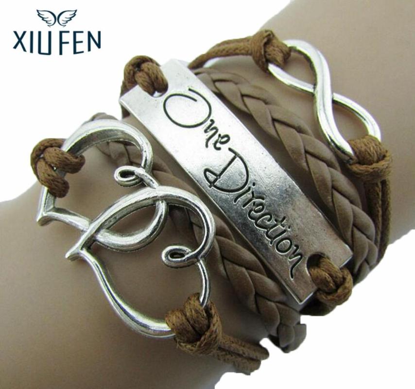 Link, Chain XIUFEN Multi-strand Wax Rope Multilayer Woven Bracelets ,Rose