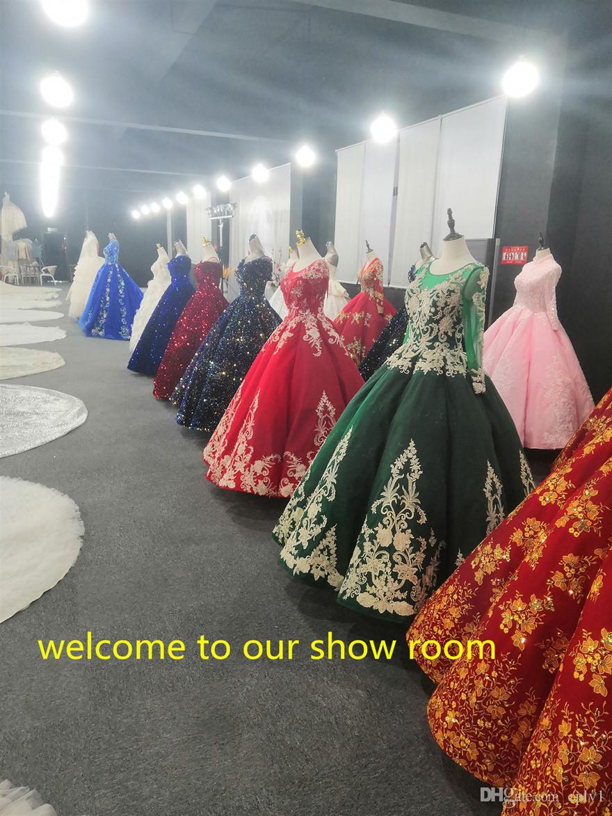 2021 A Line Bury Bridal Gowns Lace Gothic Muslim Wedding Dresses Short Sleeves with Wrap Tiered Skirts