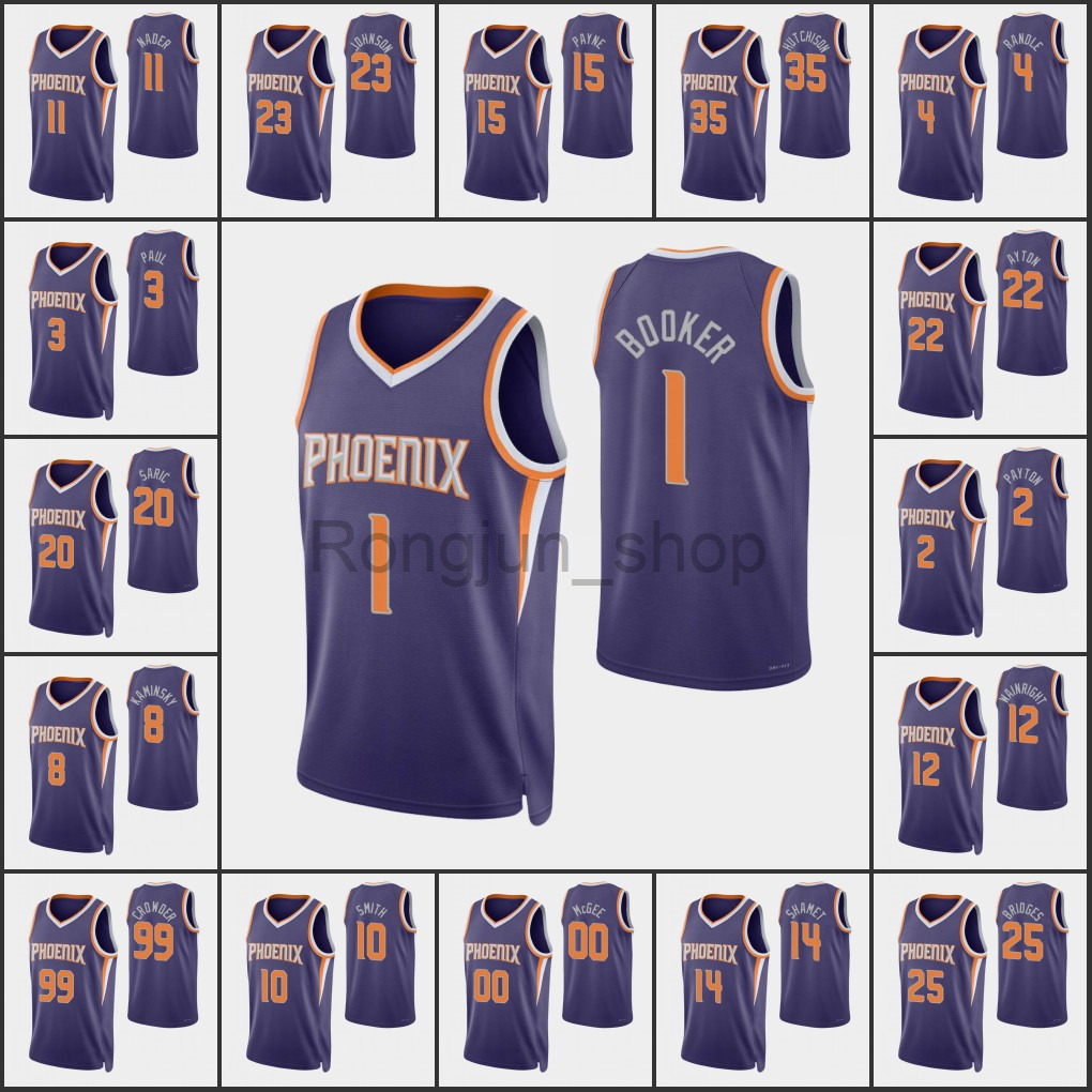 2021-22 Printed Men Basketball Devin Booker Deandre Ayton Chris Paul Landry Shamet Jae Crowder 20222 75th Anniversary Jerseys
2021-22 Printed Men Basketball Devin Booker Deandre Ayton Chris Paul Landry Shamet Jae Crowder 20222 75th Anniversary Jerseys