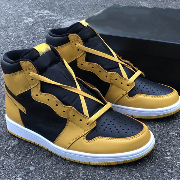 Top Selling High OG 1 Black Yellow Pollen Shoes Jumpman Womens Basketball Mens Sports Sneakers With Box 555088-134 Size 36-47.5
Top Selling High OG 1 Black Yellow Pollen Shoes Jumpman Womens Basketball Mens Sports Sneakers With Box 555088-134 Size 36-47.5