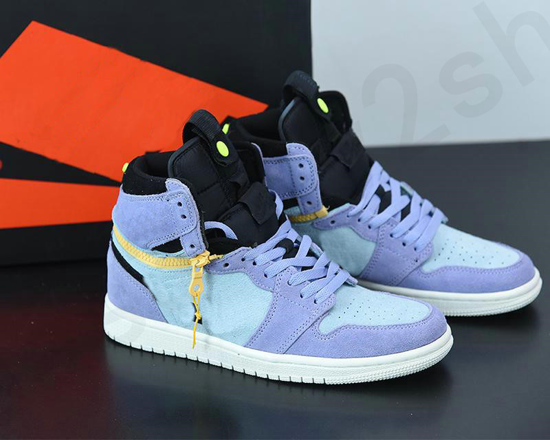 Classical 1s High Switch Light Somke Grey Purple Pulse Shoes Men Women basketball Blue white Jumpman 1 Low sneakers Rubber sole Yellow Zippers Sports Trainers, Other
Classical 1s High Switch Light Somke Grey Purple Pulse Shoes Men Women basketball Blue white Jumpman 1 Low sneakers Rubber sole Yellow Zippers Sports Trainers, Other