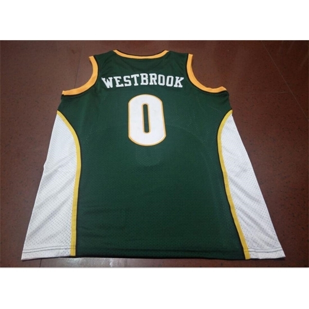 001Custom Men Youth women Vintage #0 Russell Westbrook jersey AUTHENT College basketball Jersey Size S-6XL or custom any name or number jersey, Green youth s-xl
001Custom Men Youth women Vintage #0 Russell Westbrook jersey AUTHENT College basketball Jersey Size S-6XL or custom any name or number jersey, Green youth s-xl