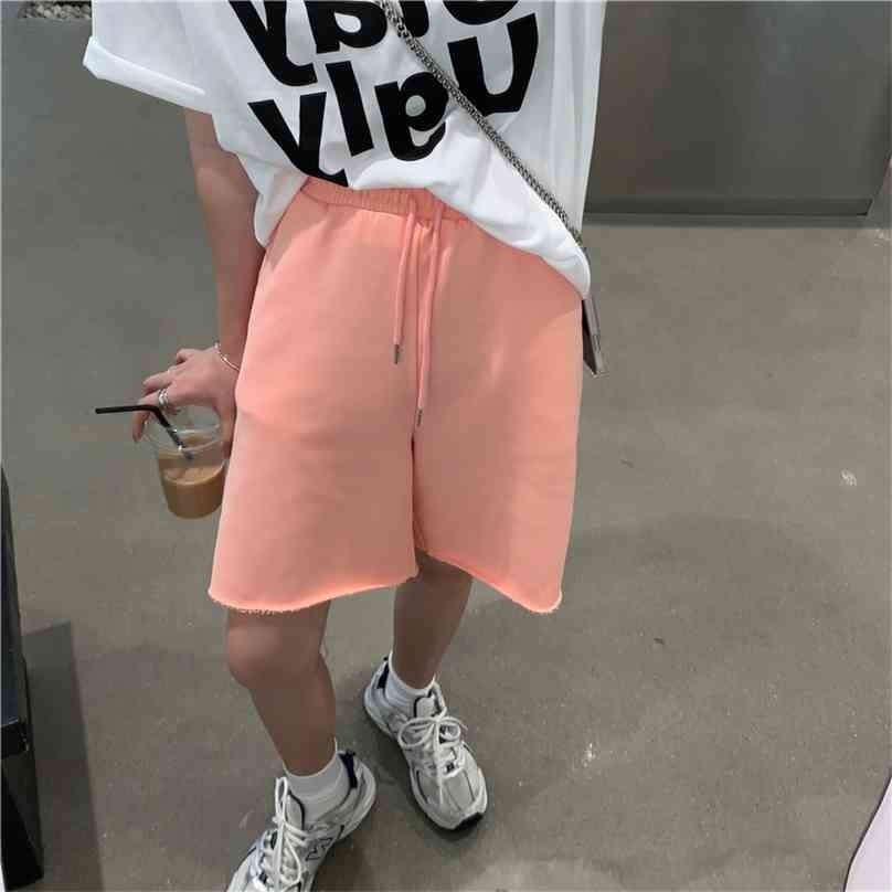 Stylish Cotton Elastic-Waist Summer Loose Sale Solid Slim Casual Femme Chic Streetwear Sports Shorts 210525, Orange
Stylish Cotton Elastic-Waist Summer Loose Sale Solid Slim Casual Femme Chic Streetwear Sports Shorts 210525, Orange
