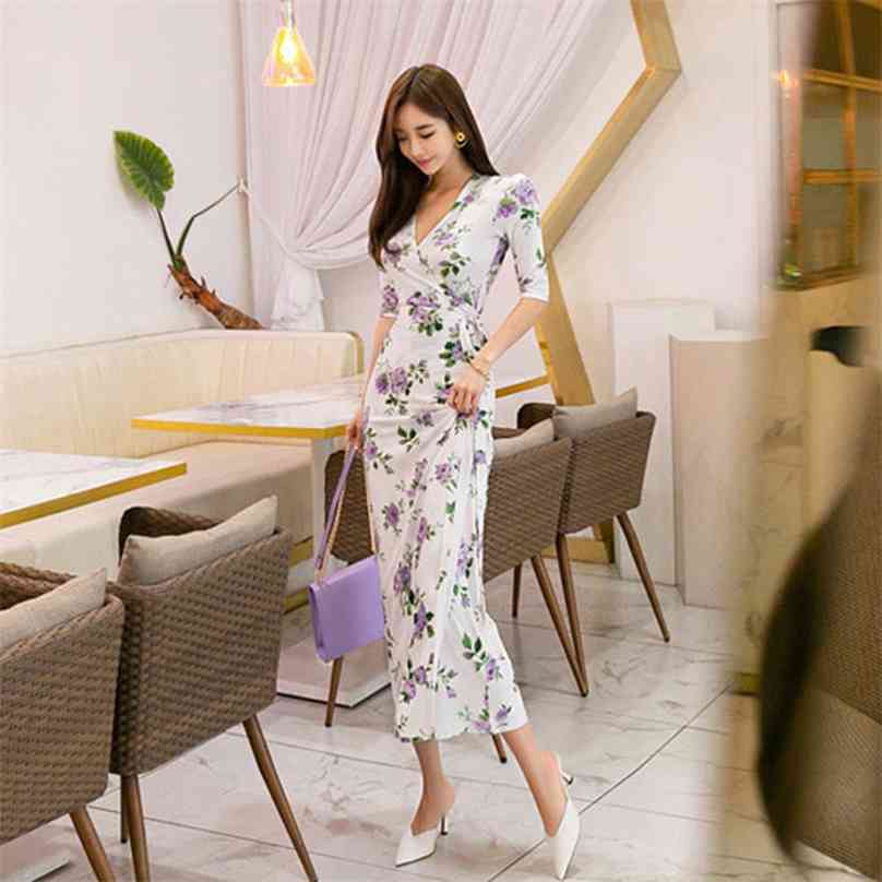 Maxi Print Dress korean ladies Sexy summer Long Cardigan loose Party Dresses for women clothing 210602, White
Maxi Print Dress korean ladies Sexy summer Long Cardigan loose Party Dresses for women clothing 210602, White