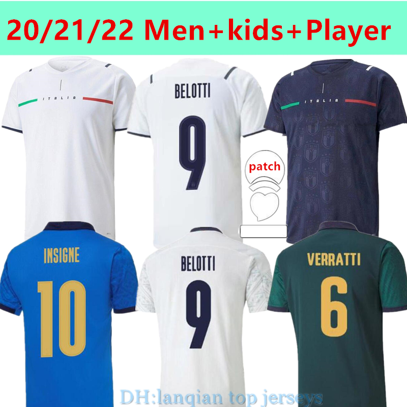 Fans Player version kids 2021 Italy soccer jerseys INSIGNE Renaissance 21 22 football shirt set CHIELLINI BONUCCI BERNARDESCHI BELOTTI BARELLA men kit uniforms, 21/22 gk
Fans Player version kids 2021 Italy soccer jerseys INSIGNE Renaissance 21 22 football shirt set CHIELLINI BONUCCI BERNARDESCHI BELOTTI BARELLA men kit uniforms, 21/22 gk