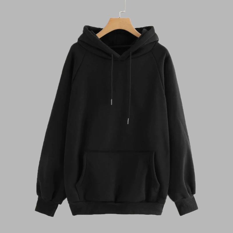 Women' Hoodies & Sweatshirts Casual Ladies Warm Sweatshirt Ong Overcoats Solid Color Hooded Pocket Long Sleeve Pullover Autumn #1118, Bk
Women' Hoodies & Sweatshirts Casual Ladies Warm Sweatshirt Ong Overcoats Solid Color Hooded Pocket Long Sleeve Pullover Autumn #1118, Bk