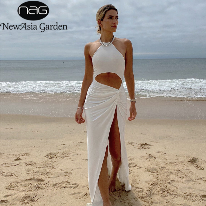 NewAsia Sexy Party Dress Women Off Shoulder Hollow Out Twist Maxi White Dresses Summer Solid Color Casual Side Split Beach Dress, Black
NewAsia Sexy Party Dress Women Off Shoulder Hollow Out Twist Maxi White Dresses Summer Solid Color Casual Side Split Beach Dress, Black