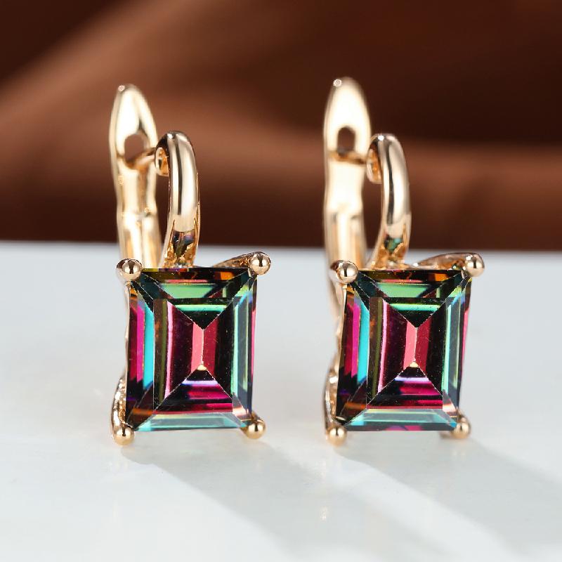 Dangle & Chandelier Fashion Earrings 925 Silver Jewelry With Zircon Gemstone Rectangle Shape Drop Accessories For Women Wedding Party Gift
Dangle & Chandelier Fashion Earrings 925 Silver Jewelry With Zircon Gemstone Rectangle Shape Drop Accessories For Women Wedding Party Gift