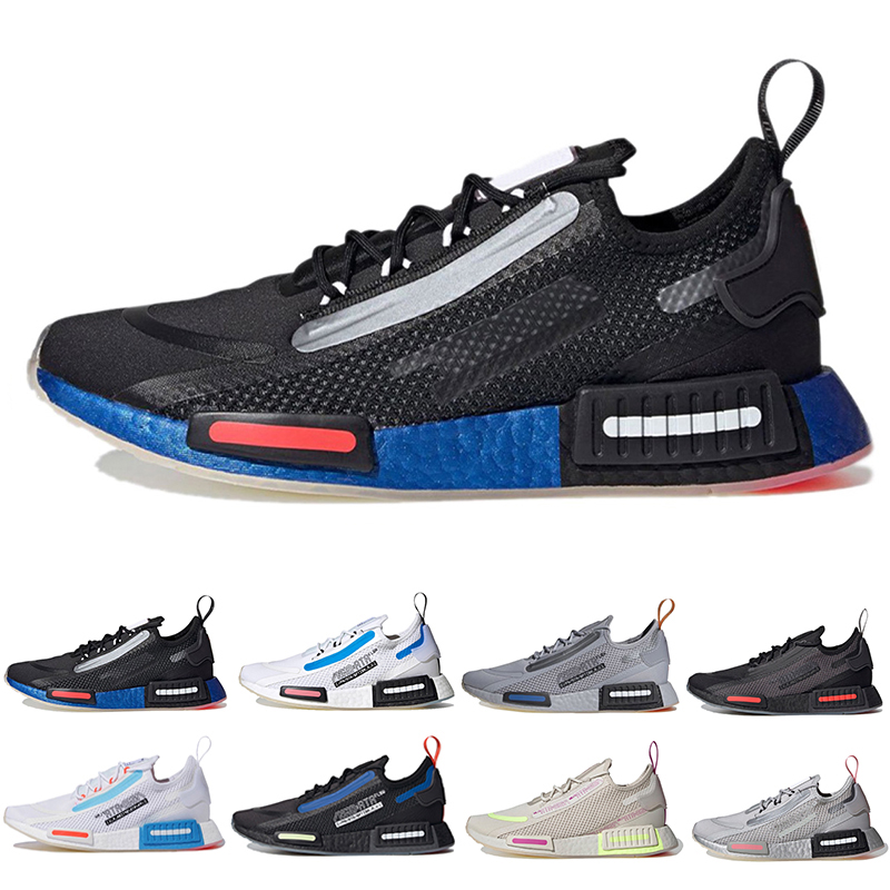 Nasa x NMD R1 Spectoo mens running shoes triple black white grey unc university blue Silver orange breathable mesh knit men women trainers sports sneakers, Color#1
Nasa x NMD R1 Spectoo mens running shoes triple black white grey unc university blue Silver orange breathable mesh knit men women trainers sports sneakers, Color#1