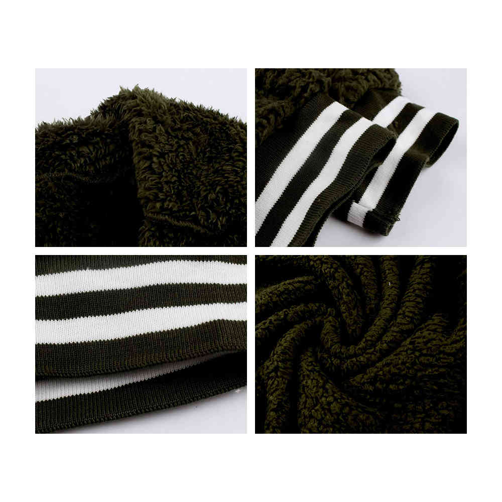 Women Autumn Faux Fur Coat Long Jackets Striped Pockets Overcoats Casual Teddy Coats Winter Outwear Plus Size 210428