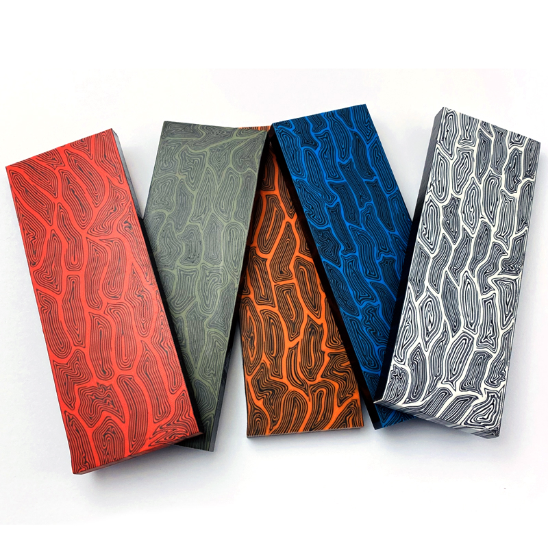 2021 New Stye G10 Knife Hande Materia Diy Hande Composite Materia Damascus Pattern G-10 Too Patch Materia 130x43x8mm
2021 New Stye G10 Knife Hande Materia Diy Hande Composite Materia Damascus Pattern G-10 Too Patch Materia 130x43x8mm