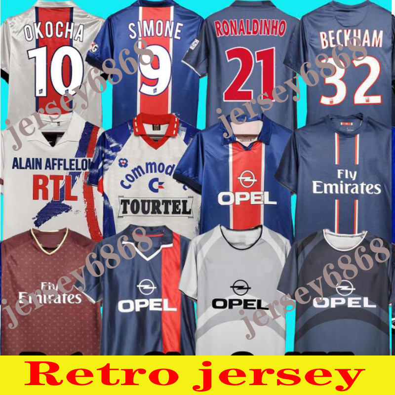 93 94 95 96 Retro futebol SOCCER JERSEY OKOCHA SIMONE LEONARDO Beckham 98 99 00 01 02 03 90 92 classic RAI ANELKA Ibrahimovic camisas RONALDINHO, Black;yellow
93 94 95 96 Retro futebol SOCCER JERSEY OKOCHA SIMONE LEONARDO Beckham 98 99 00 01 02 03 90 92 classic RAI ANELKA Ibrahimovic camisas RONALDINHO, Black;yellow