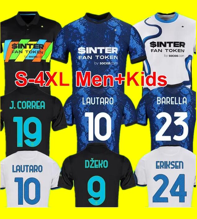S - 4XL INTER soccer jersey DZEKO CORREA LAUTARO VIDAL BARELLA ERIKSEN HAKIMI ALEXIS KOLAROV D'AMBROSIO SKRINIAR BROZOVIC football shir, Black;yellow
S - 4XL INTER soccer jersey DZEKO CORREA LAUTARO VIDAL BARELLA ERIKSEN HAKIMI ALEXIS KOLAROV D'AMBROSIO SKRINIAR BROZOVIC football shir, Black;yellow