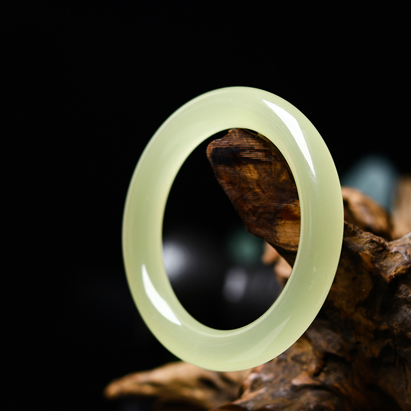 Natural Yellow White Hand Carved Round Jade Bracelet Fashion Jewelry Men's and Women's Bracelets
Natural Yellow White Hand Carved Round Jade Bracelet Fashion Jewelry Men's and Women's Bracelets