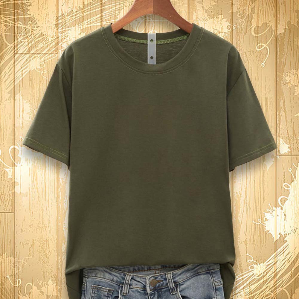Tops Summer New Solid Color Basic Plain White T-Shirt Women Cotton OverSize Casual Short Sleeve tees O-Neck Loose Clothes 210406